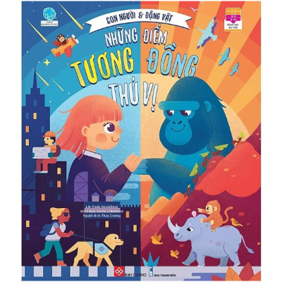 Sách - Con người & Động vật - Những điểm tương đồng thú vị