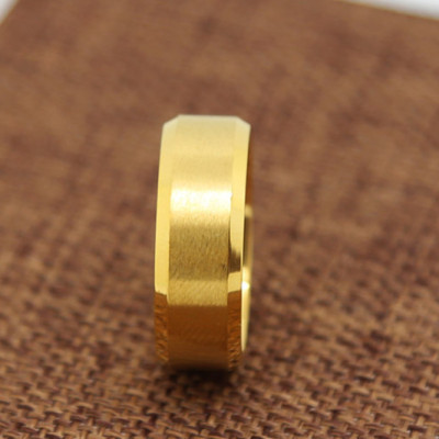 Combo Nhẫn Nam Nữ Bo góc vuông, Bản Rộng, Mạnh mẽ, cá tính, Phong cách, Chất liệu hợp kim Titanium, bản rộng 8li, Kèm túi Nhung đựng trang sức.