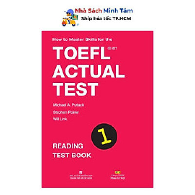 Sách - How To Master Skills For The TOEFL iBT Actual Test: Reading Test Book 1 - Nhân Trí Việt