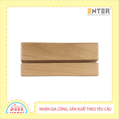 Đế gỗ Enter FG-09 30x30x25mm