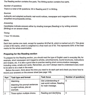 Cambridge English KEY - Key English Test 6 with Answers