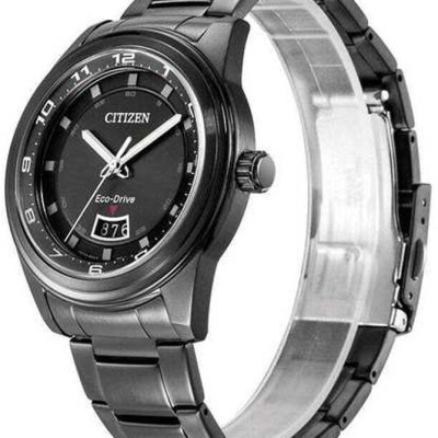 Đồng Hồ Nam Citizen Dây Thép Không Gỉ AW1284-51E - Mặt Đen