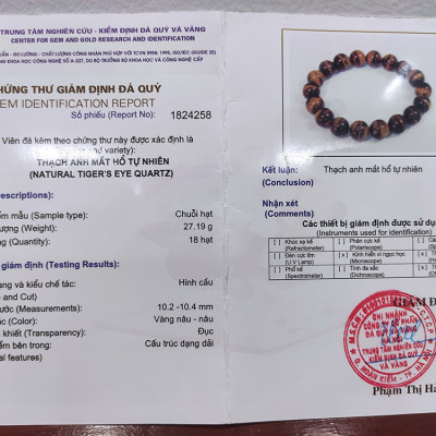 Vòng tay phong thủy Thạch anh tím 12 ly, vòng tay chuỗi hạt đá