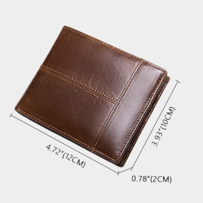 Ví nam 100% da bò thật cao cấp phong cách mới
