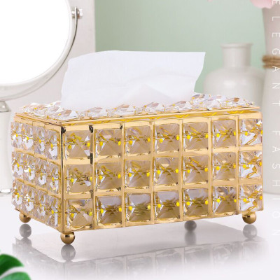 Hộp Đựng Khăn Giấy Pha Lê Sang Trọng Gro-Fa - Chính Hãng 