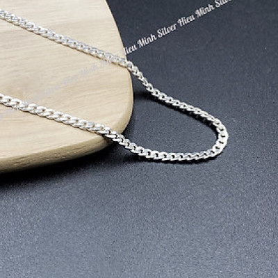 Dây Chuyền Vòng Cổ Bé Trai Bạc Ta Không Xi Mạ Bạc Hiểu Minh DTE083