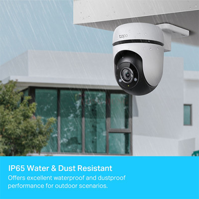 Camera ngoài trời TP-Link Tapo Pan/Tilt Outdoor Home Security Wifi 1080p C500 - Hàng chính hãng
