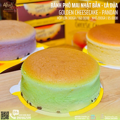 Golden Cheese Cake Vị Lá Dứa 