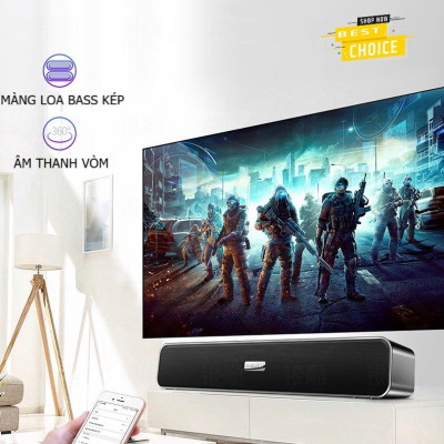 Loa Bluetooth Không Dây Cao Cấp XSmart A36 PRO BASS 2021 Âm Thanh Nghe Nhạc Siêu Đã Tương Thích Điện Thoại Máy Tính Laptop Tivi - Hàng Chính Hãng