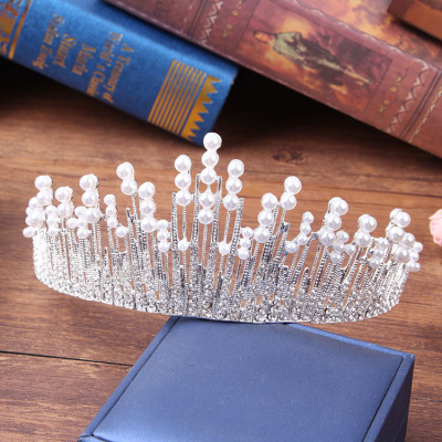 Vương miện ngọc trai cô dâu