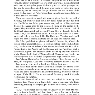 A Song Of Ice And Fire 1: A Game Of Thrones