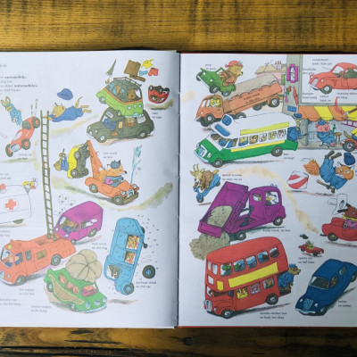 Sách từ điển anh việt ricshards scarry minh hoạ bằng hình ảnh -  bìa cứng, in màu