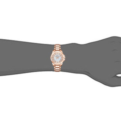 Đồng Hồ Nữ Bulova Đính Kim Cương Dây Thép Không Gỉ 98P141 - Mặt Xà Cừ
