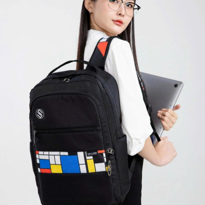 Balo Laptop 15.6 Inch Simplecarry M551 Thiết Kế Đơn Giản Kiểu Dáng Thời Trang Nhiều Ngăn Rộng Rãi Phù Hợp Mang Đi Học Đi Làm Hàng Ngày - Hàng Chính Hãng