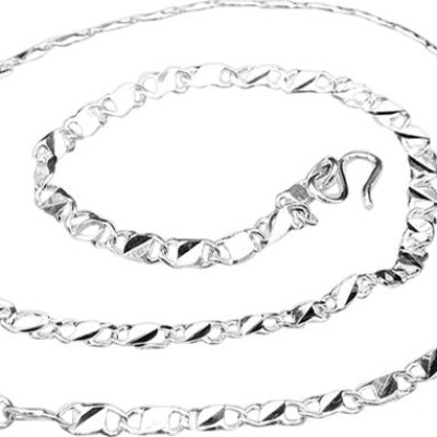 Dây Chuyền Trẻ Em Bằng Bạc Ta Sợi Dây Mè Bạc Hiểu Minh DTE036