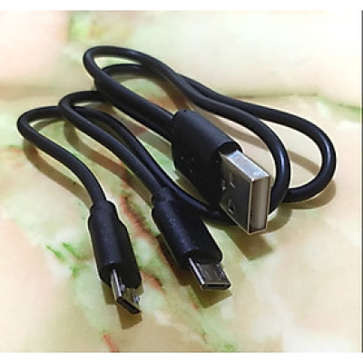 Cáp sạc và truyền dữ liệu 1 ra 2 cổng Micro USB - Hàng Nhập Khẩu