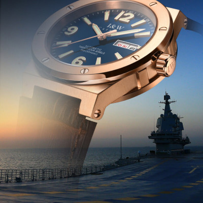 Đồng hồ nam chính hãng IW CARNIVAL IW589G-3 Kính sapphire ,chống xước,Chống nước ,Bảo hành 24 tháng,Máy cơ (Automatic),Dây da cao cấp,thiết kế lộ cơ thể thao