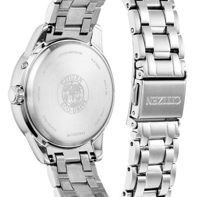 Đồng Hồ Nữ Citizen Dây Thép Không Gỉ FC8001-87D - Mặt Xà Cừ (Sapphire)