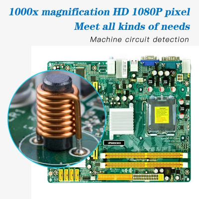 Quà Tặng Trị Giá 199K-Kính Hiển Vi WiFi F210 Phóng Đại 50x-1000x HD 1080P  Tương Thích HĐH Androdi-IOS Cảm Biến CMOS 2Megapixel 8 LED _ Hàng Chính Hãng 