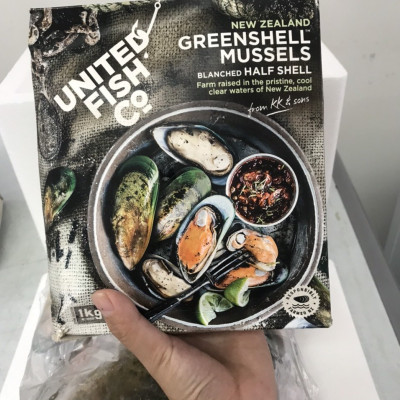 Vẹm Xanh New Zaeland (Size 20 - 30 con) - 1kg