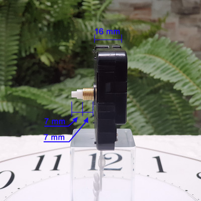 Máy Đồng Hồ EASTAR KIM TRÔI Độ Chính Xác Cao – Bộ KIM ĐAO thân Kim màu ĐEN có phủ DẠ QUANG màu Xanh – Kèm theo Pin Maxell