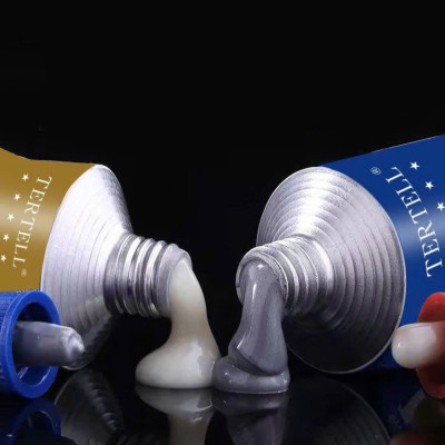 Keo dán sắt siêu dính AB tuýt lớn 100gram - keo vá vết nứt vết thủng kim loại và mọi chất liệu siêu chắc