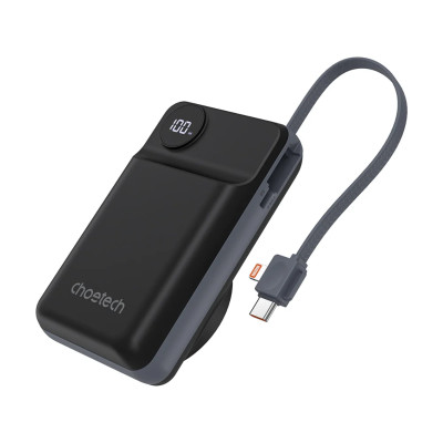 Pin dự phòng Magnetic 3in1 Choetech B696 công suất 22.5W dung lượng 20000mAh - Hàng chính hãng