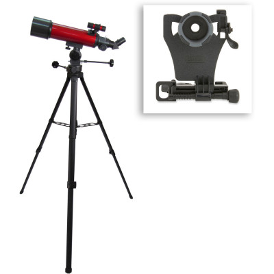 Kính viễn vọng Carson RP-200SP zoom 25-56x80mm đi kèm với một bộ điều hợp điện thoại thông minh - Hàng chính hãng