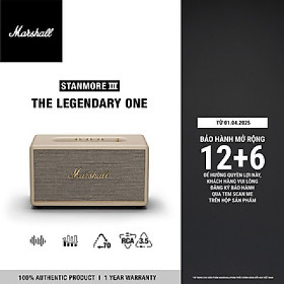 Loa Bluetooth Marshall Stanmore III - Hàng chính hãng