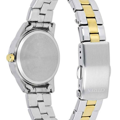 Đồng Hồ Nữ Citizen Dây Thép Không Gỉ EU6074-51D - Mặt Xà Cừ 