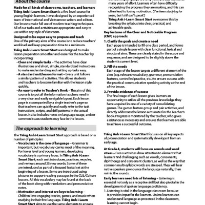 Tiếng Anh 4 i-Learn Smart Start - Teacher