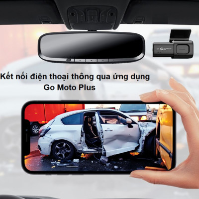 Camera hành trình ô tô độ phân giải 2K, Wifi Thương hiệu Mỹ cao cấp HP - F490W - Bảo hành 12 Tháng Chính Hãng (Hàng Nhập Khẩu)