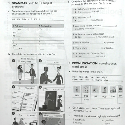 English File 4th Edition: Elementary: Workbook With Key
