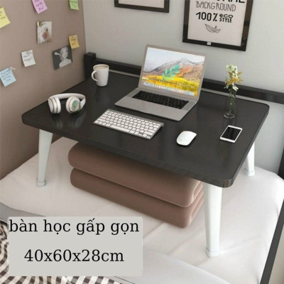 Bàn học gấp gọn chân nhựa ngồi bệt - giao màu ngẫu nhiên