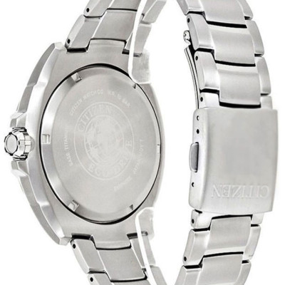 Đồng Hồ Nam Citizen Dây Titanium AW1401-50E - Mặt Đen (Sapphire)