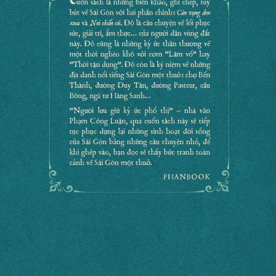Sài Gòn Đẹp Xưa - Phạm Công Luận