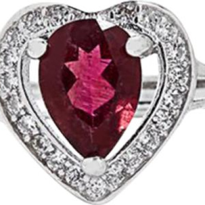 Nhẫn Bạc Mặt Đá Ruby Ngọc Quý Gemstones N2