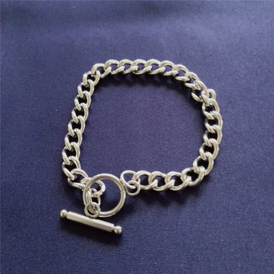 Vòng tay khoá OT cá tính hoang dã phong cách Hàn Quốc