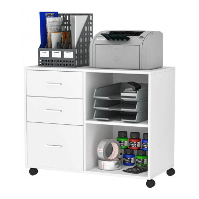 Tủ đựng hồ sơ bằng gỗ MDF phủ melamine đẹp mắt SMLIFE Piplup
