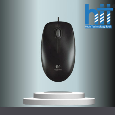 Chuột có dây Logitech B100 - Hàng chính hãng