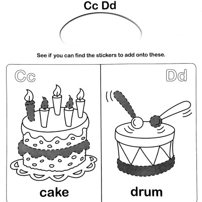 Early Learning ABC - Sticker Activity