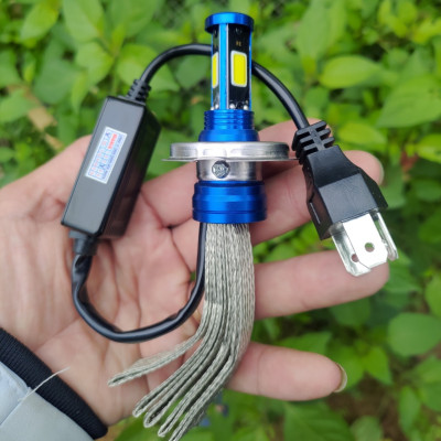 Đèn LED Pha Z3 - H4, Hàng BMA 3 Tim Siêu Sáng Lắp như zin Cho Xe Máy, Ô Tô Bảo Hành 1 Năm