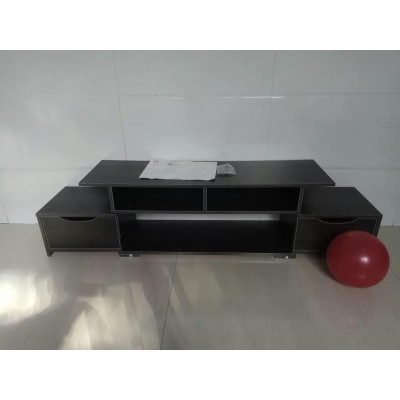Kệ tivi tùy chỉnh kích thước A1970 (90-120)*27*32cm, Gỗ MDF 12mm phủ melamine chống thấm
