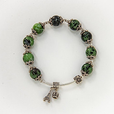 Vòng Tay Đá Phong Thủy Ruby Nam Phi Thiên Nhiên VT078 