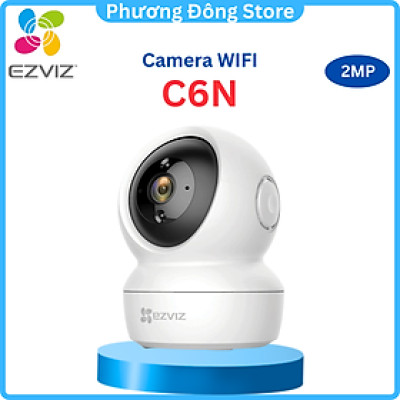 Camera IP Wifi trong nhà EZVIZ C6N 4M 2K, xoay 360 độ ezviz C6N Full HD, đàm thoại 2 chiều - Hàng chính hãng