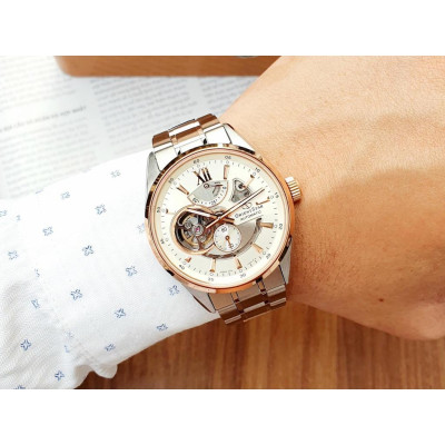 Đồng Hồ Nam Dây Thép Orient Star Contemporary Modern Skeleton RE-AV0123G00B (RK-AV0123G) - Size 41mm