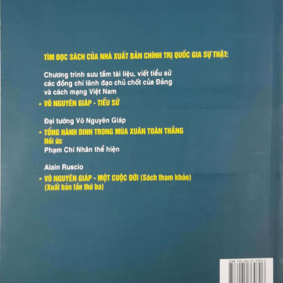 Võ Nguyên Giáp Danh Tướng Thời Đại Hồ Chí Minh