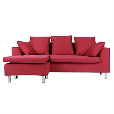 Sofa Vải Chữ L H-Roger Juno Sofa - Đỏ (202 x 156 cm)