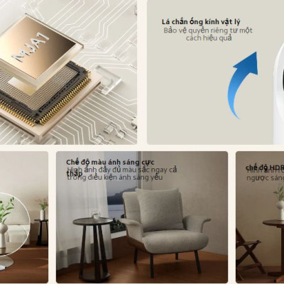 Camera giám sát Xiaomi C500 Pro 5MP Bản Quốc Tế - Hàng Chính Hãng