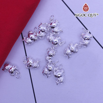 Charm bạc hình tiên cá treo - Ngọc Quý Gemstones